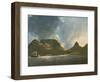 A View of the Cape of Good Hope, Taken on the Spot, from on Board the 'Resolution', 1772 (Oil on Ca-William Hodges-Framed Giclee Print