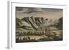 A View of the Celebrated Great Wall of China, 1782-null-Framed Giclee Print