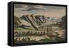 A View of the Celebrated Great Wall of China, 1782-null-Framed Stretched Canvas