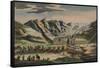 A View of the Celebrated Great Wall of China, 1782-null-Framed Stretched Canvas