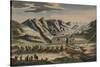 A View of the Celebrated Great Wall of China, 1782-null-Stretched Canvas