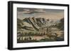 A View of the Celebrated Great Wall of China, 1782-null-Framed Giclee Print