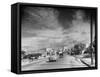 A View of the City of San Angelo from the Railroad Station-null-Framed Stretched Canvas