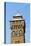 A View of the Clock Tower at Cardiff Castle, Cardiff, Glamorgan, Wales, United Kingdom, Europe-Graham Lawrence-Stretched Canvas