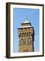 A View of the Clock Tower at Cardiff Castle, Cardiff, Glamorgan, Wales, United Kingdom, Europe-Graham Lawrence-Framed Photographic Print