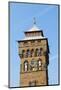 A View of the Clock Tower at Cardiff Castle, Cardiff, Glamorgan, Wales, United Kingdom, Europe-Graham Lawrence-Mounted Photographic Print