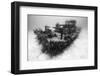 A view of the Doc Polson shipwreck in Grand Cayman, Cayman Islands-Stocktrek Images-Framed Photographic Print