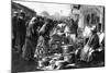 A View of the Flea Market at the Entrance of St Ouen, Paris, 1931-Ernest Flammarion-Mounted Giclee Print