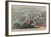A View of the Glorious Action of Dettingen, 16th-27th June 1743, Engraved by I. Pano, Published…-F. Daremberg-Framed Giclee Print