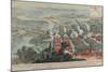 A View of the Glorious Action of Dettingen, 16th-27th June 1743, Engraved by I. Pano, Published…-F. Daremberg-Mounted Giclee Print