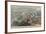 A View of the Glorious Action of Dettingen, 16th-27th June 1743, Engraved by I. Pano, Published…-F. Daremberg-Framed Giclee Print