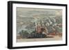 A View of the Glorious Action of Dettingen, 16th-27th June 1743, Engraved by I. Pano, Published…-F. Daremberg-Framed Giclee Print