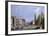 A View of the Grand Canal, Venice, from Santa Maria della Carita to the Bacino di San Marco-William James-Framed Giclee Print