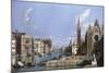 A View of the Grand Canal, Venice, from Santa Maria della Carita to the Bacino di San Marco-William James-Mounted Giclee Print