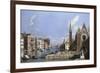 A View of the Grand Canal, Venice, from Santa Maria della Carita to the Bacino di San Marco-William James-Framed Giclee Print