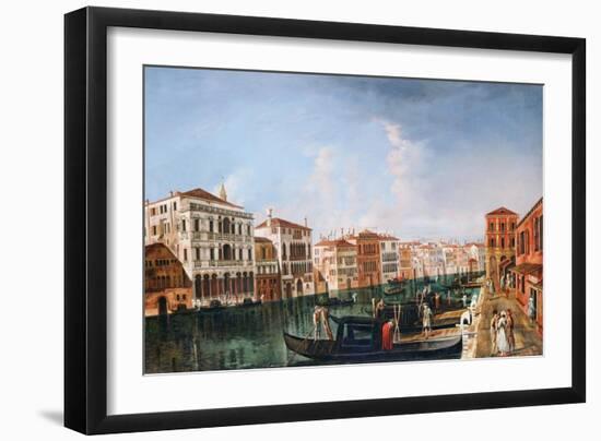 A View of the Grand Canal-Michele Marieschi-Framed Giclee Print