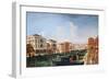 A View of the Grand Canal-Michele Marieschi-Framed Giclee Print