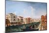 A View of the Grand Canal-Michele Marieschi-Mounted Giclee Print