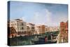 A View of the Grand Canal-Michele Marieschi-Stretched Canvas