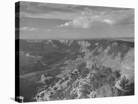 A View of the Grand Canyon National Park-null-Stretched Canvas