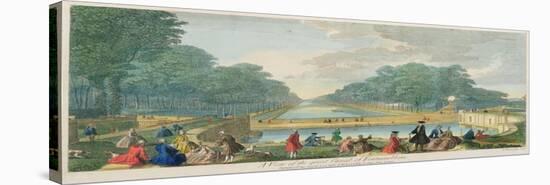 A View of the Great Canal of Fontainebleau, Published 1794-John Tinney-Stretched Canvas