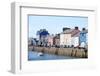 A View of the Harbour at Aberaeron, Ceredigion, Wales, United Kingdom, Europe-Graham Lawrence-Framed Photographic Print