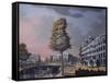 A View of the Herengracht Overlooking Binnenamstel and the Nieuwe Herengracht-Jonas Zeuner-Framed Stretched Canvas