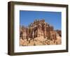 A view of the hoodoos from the Fairyland Trail in Bryce Canyon National Park, Utah-Michael Nolan-Framed Photographic Print