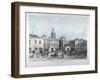 A View of the Horse Guards from Whitehall, Westminster, London, 1836-null-Framed Giclee Print