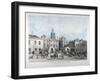 A View of the Horse Guards from Whitehall, Westminster, London, 1836-null-Framed Giclee Print