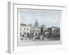 A View of the Horse Guards from Whitehall, Westminster, London, 1836-null-Framed Giclee Print