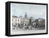 A View of the Horse Guards from Whitehall, Westminster, London, 1836-null-Framed Stretched Canvas