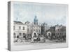 A View of the Horse Guards from Whitehall, Westminster, London, 1836-null-Stretched Canvas