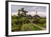 A View of the Hotel Altiplanico on Easter Island (Isla De Pascua), Rapa Nui, Chile, South America-Michael Nolan-Framed Photographic Print