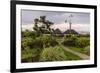 A View of the Hotel Altiplanico on Easter Island (Isla De Pascua), Rapa Nui, Chile, South America-Michael Nolan-Framed Photographic Print