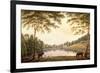 A View of the Lake and Ruins of the Abbey at Painshill, Surrey-G. Barrett-Framed Giclee Print