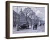 A View of the Magasin du Nord from the Holmens Kanal-Paul Gustav Fischer-Framed Giclee Print