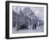 A View of the Magasin du Nord from the Holmens Kanal-Paul Gustav Fischer-Framed Giclee Print