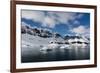 A view of the mountain peaks of Burgerbukta.-Sergio Pitamitz-Framed Photographic Print