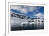 A view of the mountain peaks of Burgerbukta.-Sergio Pitamitz-Framed Photographic Print