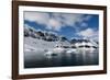 A view of the mountain peaks of Burgerbukta.-Sergio Pitamitz-Framed Photographic Print