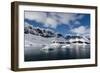 A view of the mountain peaks of Burgerbukta.-Sergio Pitamitz-Framed Photographic Print