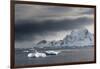 A view of the mountains surrounding Paradise Bay, Antarctica, Polar Regions-Sergio Pitamitz-Framed Photographic Print