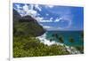 A View of the Na Pali Coast from the Kalalau Trail-Andrew Shoemaker-Framed Photographic Print