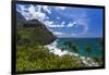 A View of the Na Pali Coast from the Kalalau Trail-Andrew Shoemaker-Framed Photographic Print