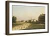 A View of the New Horse Guards from St. James's Park, London, English School, circa 1753-null-Framed Giclee Print