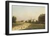 A View of the New Horse Guards from St. James's Park, London, English School, circa 1753-null-Framed Giclee Print