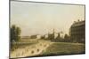 A View of the New Horse Guards from St. James's Park, London, English School, circa 1753-null-Mounted Giclee Print