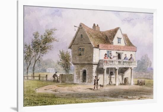 A View of the Old Dog and Duck, St. George's Fields-Thomas Hosmer Shepherd-Framed Giclee Print