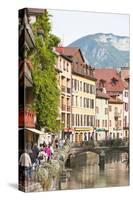 A View of the Old Town of Annecy, Haute-Savoie, France, Europe-Graham Lawrence-Stretched Canvas